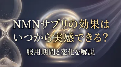 NMNサプリの効果はいつから実感できる？服用期間と変化を解説
