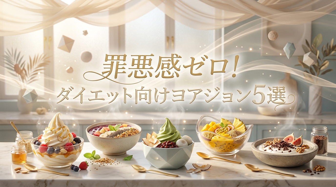 罪悪感ゼロ!ダイエット向けヨアジョン5選
